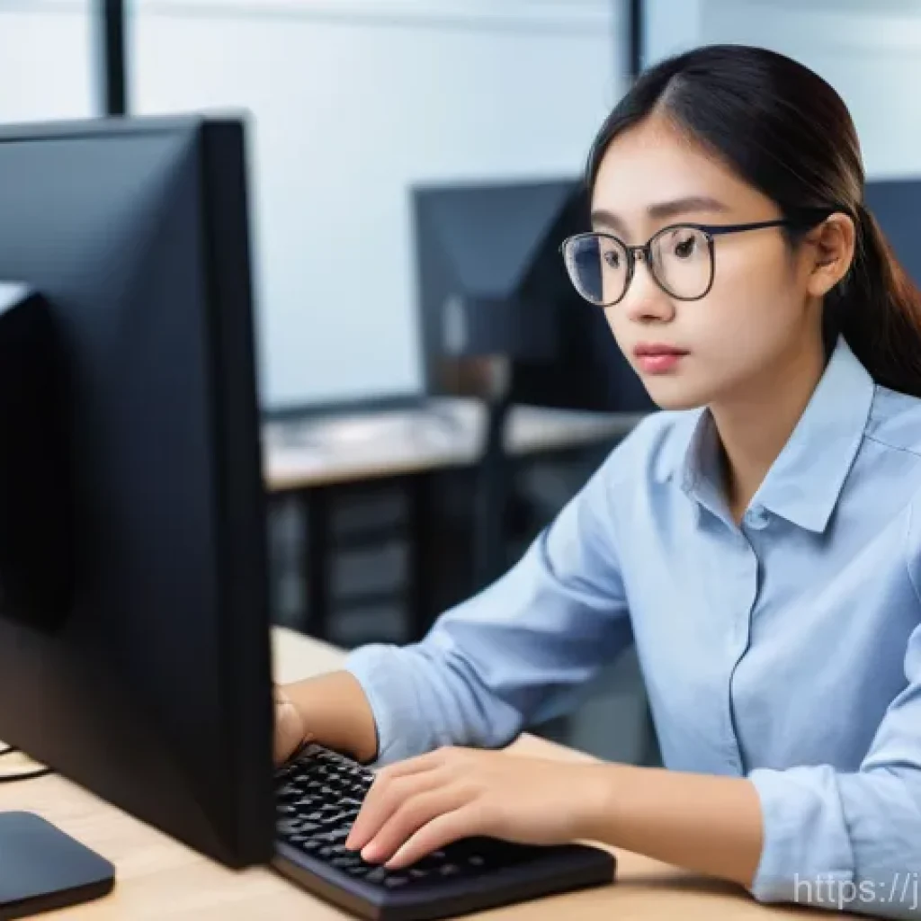 아이티에서 영어가 통하는 정도 - **Prompt for Entry-Level English Skills in IT:**
    "A young, determined female IT engineer, appear...
