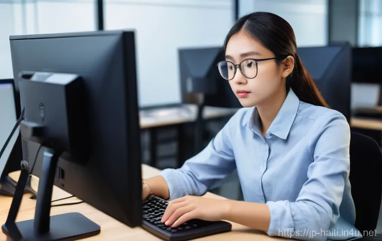 아이티에서 영어가 통하는 정도 - **Prompt for Entry-Level English Skills in IT:**
    "A young, determined female IT engineer, appear...