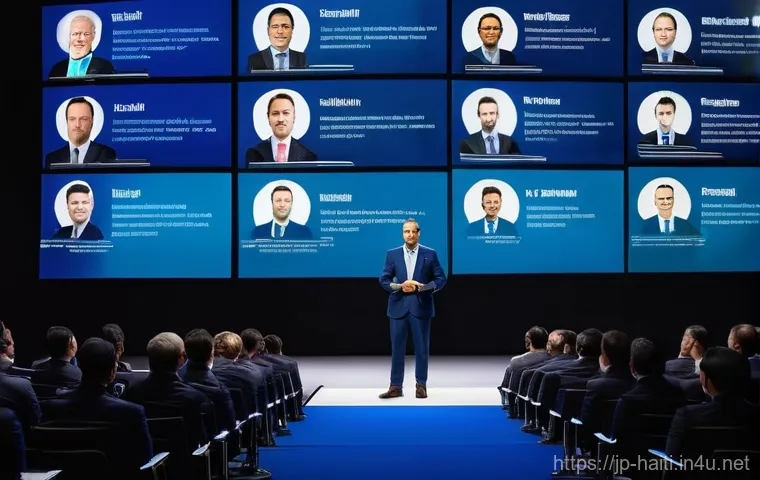 아이티에서 영어가 통하는 정도 - **Prompt for Intermediate-Level English Skills in IT:**
    "A diverse team of three IT professional...